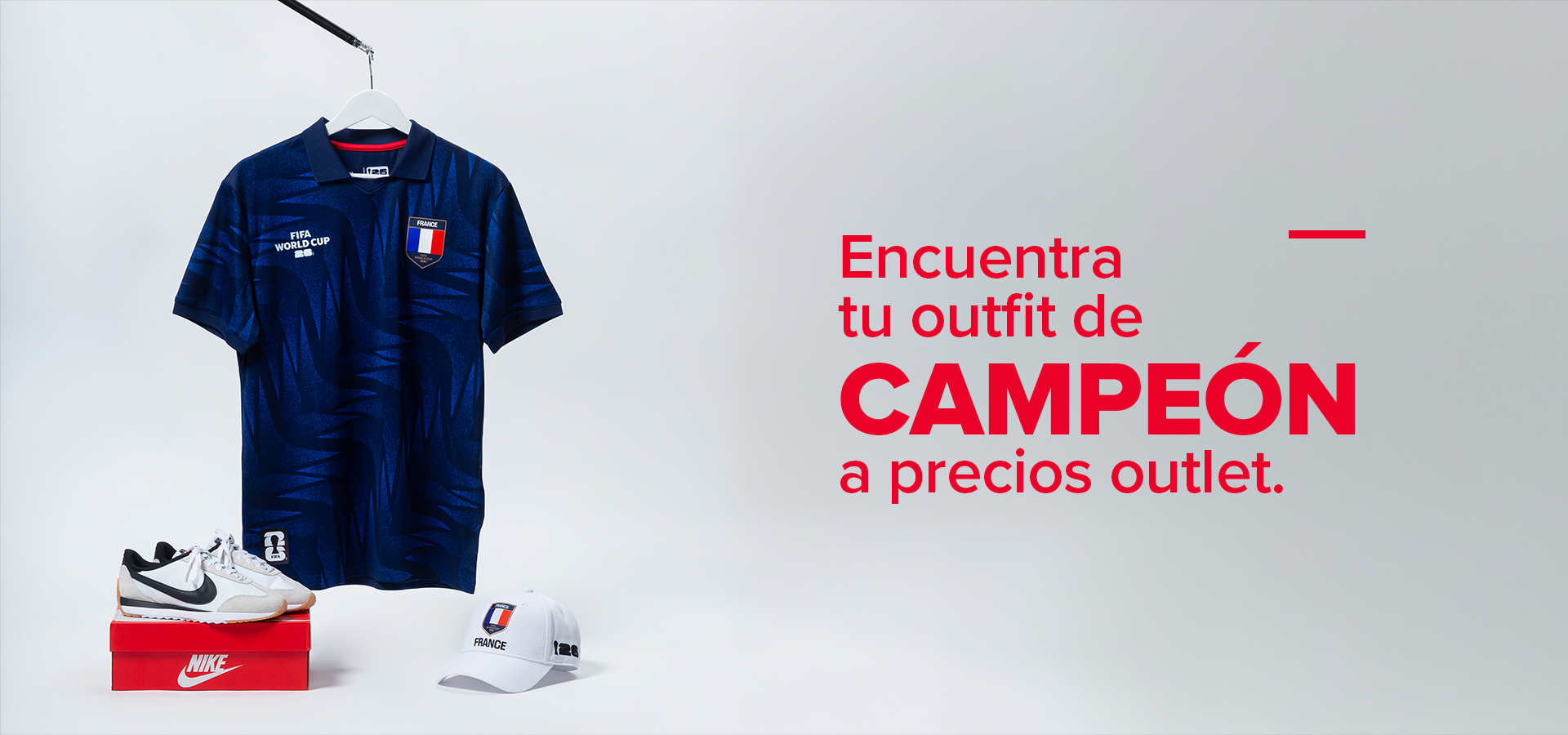 Encuentra tu outfit de campeon